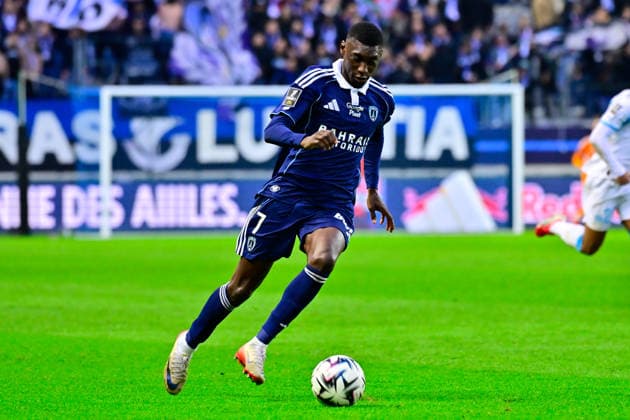 FOOTBALL : Paris FC vs Marseille - Ligue 1 - 31 01 2026 Alimami GORY ( 7 - PFC ) during the Ligue 1 match between Paris FC and Olympique de Marseille at Stade Jean Bouin on January 31, 2026 in Paris, France. ( Photo by Federico Pestellini PsnewZ ) - ParisFrance  Copyright: xFedericoxPestellinix
