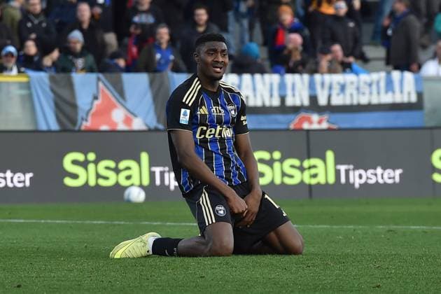 Rafiu Adekunle Durosinmi (Pisa) disappointment during Pisa SC vs US Sassuolo, Italian soccer Serie A match in Pisa, Italy, January 31 2026  Copyright: xGabrielexMasotti IPAxSportx xipa-agency.netx xx IPA_70798003 IPA_Agency_IPA70798003