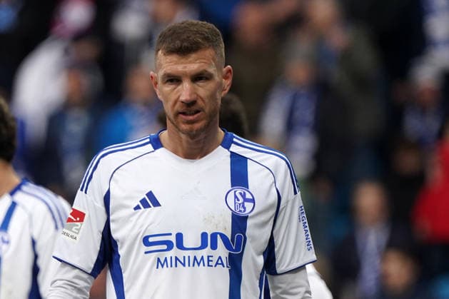 Soccer, 2 BL season 2025 2026 VFL Bochum vs FC Schalke 04 , 31 01 2026, Vonovia Ruhrstadion Bochum Edin Dzeko FC Schalke 04 , action single picture,