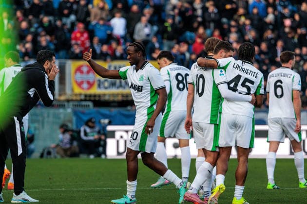 January 31, 2026, Pisa, ITALIA: Sassuolo s ISMAEL KONE celebrates after scoring a goal during the Italian Serie A soccer match Pisa SC vs Sassuolo at Arena Garibaldi stadium in Pisa, Italy, 31 January 2026. ANSA ENRICO MATTIA DEL PUNTA Italy Soccer Serie A - Pisa SC Vs Sassuolo  - ZUMAa110 20260131_zaf_a110_028 Copyright: xEnricoxMattiaxDelxPuntax