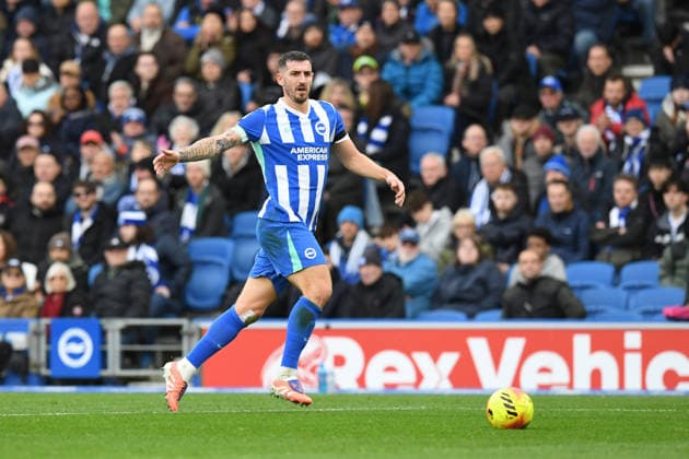 Brighton and Hove Albion v Everton, Premier League Lewis Dunk Defender of Brighton and Hove Albion in action during the Premier League match between Brighton and Hove Albion and Everton at the American Express Stadium, Brighton and Hove, UK on 31 January 2026. Brighton and Hove American Express Stadium East Sussex UK Editorial use only DataCo restrictions apply See www.football-dataco.com , Copyright: xJeffxMoodx PSI-23658-0051