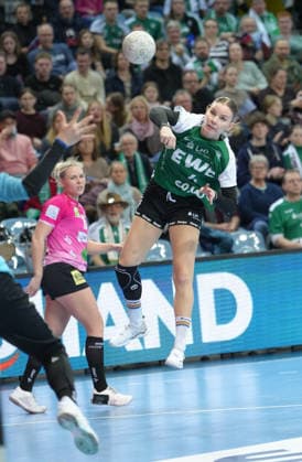 Handball I Women I Season 2025 2026 I 1 HBF I 15 Matchday I VFL Oldenburg SV Union Halle Neustadt I 31 01 2026 Toni Luisa Reinemann 4, VfL Oldenburg Oldenburg Kleine EWE Arena Niedersachsen Germany Copyright: xLobeca JonasxBoningx
