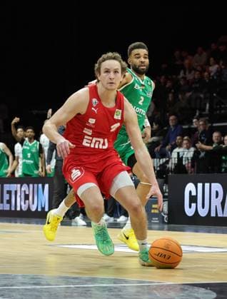 31 01 2026 Basketball Season 2025 2026 2 Bundesliga Pro A 20 Matchday Nuremberg Falcons Basketball Club NBC EPG Baskets Koblenz Sportfoto Zink DaMa xdaxmax Cartee Dean Whitt 2, Nuremberg Falcons BC NBC Badu Buck 2, EPG Guardians Koblenz
