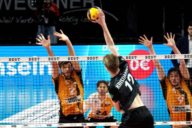 Volleyball, VBL, BR Berlin Recycling Volleys - FT 1844 Freiburg