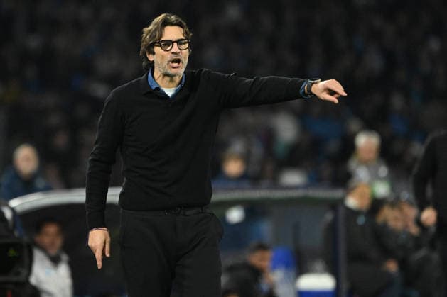 CALCIO - Serie A - SSC Napoli vs ACF Fiorentina Paolo Vanoli of ACF Fiorentina gestures during Serie A Enelive match between SSC Napoli vs ACF Fiorentina:Danilo Gemito Live Photo Naples Italy  Copyright: xIPAxSport ABACAx