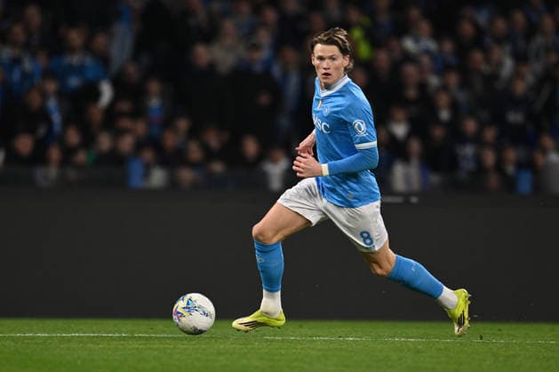 Scott McTominay of S.S.C. Napoli is in action during the 23th day of the Serie A Championship between S.S.C. Napoli and A.C.F. Fiorentina at the Diego Armando Maradona Stadium on January 31, 2026 in Naples, Italy.  Copyright: xDomenicoxCippitelli IPAxSportx xipa-agency.netx xx IPA_70802580 IPA_Agency_IPA70802580