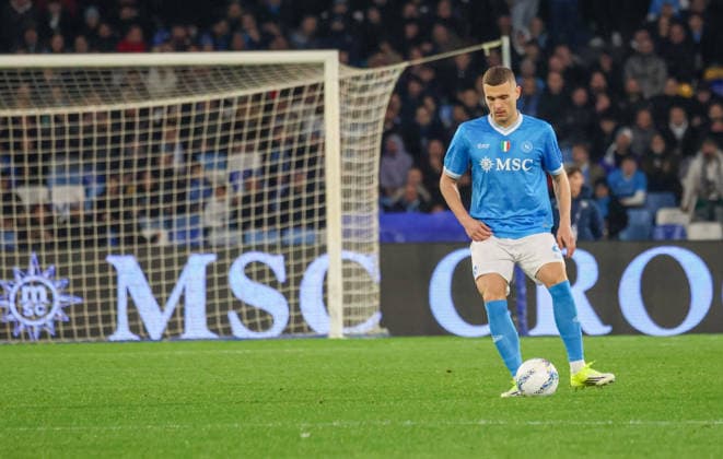 January 31, 2026, Napoli, Campania, ITALIA: Alessandro Buongiorno of SSC Napoli During the football match on January 31, 2026, valid for the Italian Serie A - 2025 26 championship in Naples at the Diego Armando Maradona Stadium between SSC Napoli and AC Fiorentina..Pictured: Napoli ITALIA - ZUMAs236 20260131_aap_s236_005 Copyright: xFabioxSassox