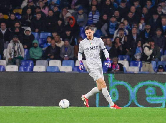 January 31, 2026, Napoli, Campania, ITALIA: Alex Meret of SSC Napoli During the football match on January 31, 2026, valid for the Italian Serie A - 2025 26 championship in Naples at the Diego Armando Maradona Stadium between SSC Napoli and AC Fiorentina..Pictured: Napoli ITALIA - ZUMAs236 20260131_aap_s236_009 Copyright: xFabioxSassox