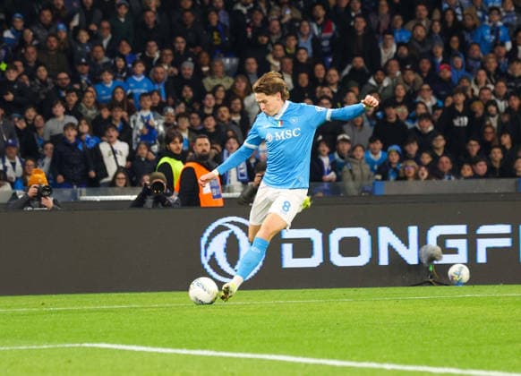 January 31, 2026, Napoli, Campania, ITALIA: Scott McTominay of SSC Napoli During the football match on January 31, 2026, valid for the Italian Serie A - 2025 26 championship in Naples at the Diego Armando Maradona Stadium between SSC Napoli and AC Fiorentina..Pictured: Napoli ITALIA - ZUMAs236 20260131_aap_s236_011 Copyright: xFabioxSassox