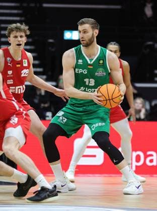 31 01 2026 Basketball Season 2025 2026 2 Bundesliga Pro A 20 Matchday Nuremberg Falcons Basketball Club NBC EPG Baskets Koblenz Sportfoto Zink DaMa xdaxmax Marko Bacak 13, EPG Guardians Koblenz