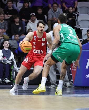 31 01 2026 Basketball Season 2025 2026 2 Bundesliga Pro A 20 Matchday Nuremberg Falcons Basketball Club NBC EPG Baskets Koblenz Sportfoto Zink DaMa xdaxmax Tim Köpple Koepple 5, Nuremberg Falcons BC NBC Badu Buck 2, EPG Guardians Koblenz