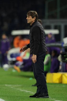 Napoli™s head coach Antonio Conte during the Serie A soccer match between Napoli and Fiorentina at the Diego Armando Maradona Stadium in Naples, southern italy - Saturday , January 31 , 2026. - Soccer .  Copyright: xAlessandroxGarofalo LaPressex