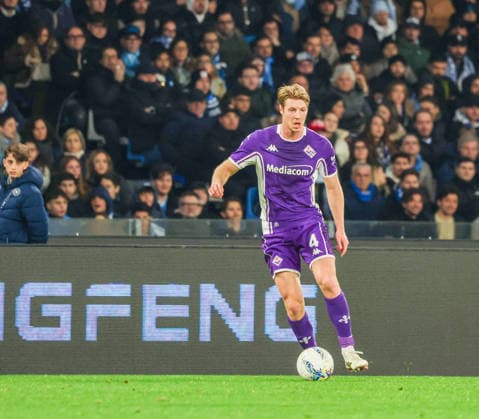 Serie A football match - Napoli vs. Fiorentina 2025 26 Marco Brescianiani of AC Fiorentina During the football match on January 31, 2026, valid for the Italian Serie A - 2025 26 championship in Naples at the Diego Armando Maradona Stadium between SSC Napoli and AC Fiorentina. Pictured: NAPOLI stadio Diego Armando Maradona CAMPANIA ITALIA Copyright: xFABIOxSASSOxFabioxSassox Napoli Fiorentina2026_01_31Fabio Sasso6503