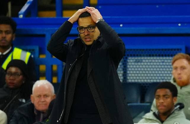 Chelsea manager Liam Rosenior reacts Chelsea v West Ham United, Premier League, Football, Stamford Bridge, London, UK - 31 Jan 2026London Stamford Bridge United Kingdom EDITORIAL USE ONLY No use with unauthorised audio, video, data, fixture lists, club league logos or live services. Online in-match use limited to 120 images, no video emulation. No use in betting, games or single club league player publications. Copyright: xJavierxGarcia Shutterstockx 16496749aa