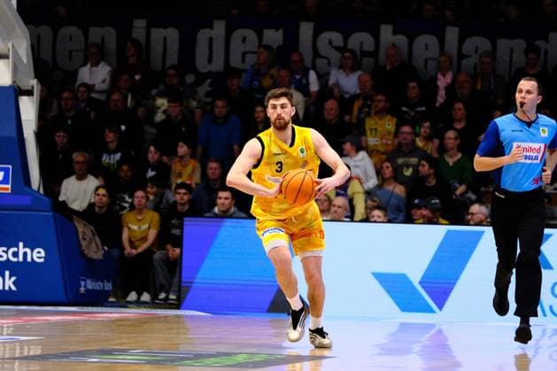 ProA Phoenix Hagen vs Tigers Tübingen, Hagen, 31 01 2026, Ischelandhalle Hagen Ryan Schwieger 3, Phoenix Hagen, SG in his first game for Phoenix Hagen Barmer2BasketballBundesliga ProA Phoenix Hagen vs Tigers Tübingen, Hagen, 31 01 2026, Ischelandhalle Hagen Copyright: xBEAUTIFULxSPORTS Piepenstockx