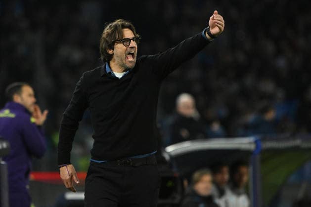 CALCIO - Serie A - SSC Napoli vs ACF Fiorentina Paolo Vanoli coach of ACF Fiorentina during Serie A Enelive match between SSC Napoli vs ACF Fiorentina:Danilo Gemito Live Photo Naples Italy  Copyright: xIPAxSport ABACAx