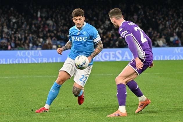 Foto IPP Felice De Martino Napoli 31 01 2026 Calcio Campionato serie A 2025-2026 Napoli - Fiorentina Nella foto: Giovanni Di Lorenzo Italy Photo Press World Copyright Napoli italy Italia ITALY  Copyright: xR4924_italyphotopressx