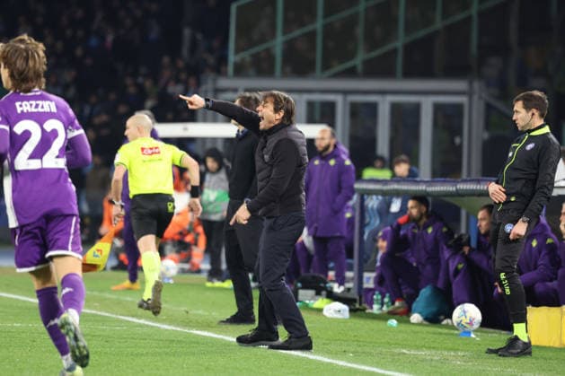 Serie A football match - Napoli vs. Fiorentina 2025 26 Antonio Conte Head Coach of SSC Napoli During the football match on January 31, 2026, valid for the Italian Serie A - 2025 26 championship in Naples at the Diego Armando Maradona Stadium between SSC Napoli and AC Fiorentina. Pictured: NAPOLI stadio Diego Armando Maradona CAMPANIA ITALIA Copyright: xFABIOxSASSOxFabioxSassox Napoli Fiorentina2026_01_31Fabio Sasso6768