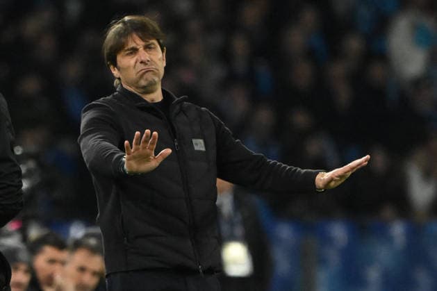 CALCIO - Serie A - SSC Napoli vs ACF Fiorentina Antonio Conte coach of SSC Napoli gestures during Serie A Enelive match between SSC Napoli vs ACF Fiorentina:Danilo Gemito Live Photo Naples Italy  Copyright: xIPAxSport ABACAx
