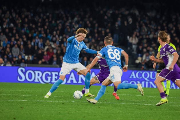 January 31, 2026, Napoli, Campania, ITALIA: Scott McTominay of SSC Napoli During the football match on January 31, 2026, valid for the Italian Serie A - 2025 26 championship in Naples at the Diego Armando Maradona Stadium between SSC Napoli and AC Fiorentina..Pictured: Napoli ITALIA - ZUMAs236 20260131_aap_s236_100 Copyright: xFabioxSassox