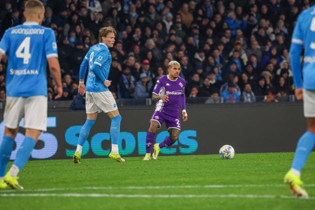 January 31, 2026, Napoli, Campania, ITALIA: DodoÂ² of AC Fiorentina During the football match on January 31, 2026, valid for the Italian Serie A - 2025 26 championship in Naples at the Diego Armando Maradona Stadium between SSC Napoli and AC Fiorentina..Pictured: Napoli ITALIA - ZUMAs236 20260131_aap_s236_101 Copyright: xFabioxSassox