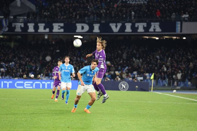 January 31, 2026, Napoli, Campania, ITALIA: Antonio Vergara of SSC Napoli During the football match on January 31, 2026, valid for the Italian Serie A - 2025 26 championship in Naples at the Diego Armando Maradona Stadium between SSC Napoli and AC Fiorentina..Pictured: Napoli ITALIA - ZUMAs236 20260131_aap_s236_115 Copyright: xFabioxSassox