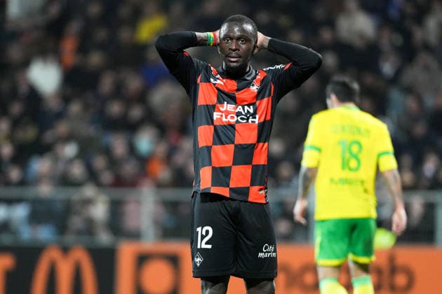 FC Lorient v FC Nantes - Ligue 1 McDonald s 2025 2026 12 Bamba DIENG (fcl) during the Ligue 1 McDonald s match between Lorient and Nantes at Stade du Moustoir on January 31, 2026 in Lorient, France. Lorient France  Copyright: xFEPx 776348266