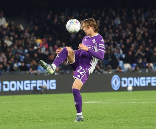 January 31, 2026, Napoli, Campania, ITALIA: Jacopo Fazzini of AC Fiorentina During the football match on January 31, 2026, valid for the Italian Serie A - 2025 26 championship in Naples at the Diego Armando Maradona Stadium between SSC Napoli and AC Fiorentina..Pictured: Napoli ITALIA - ZUMAs236 20260131_aap_s236_122 Copyright: xFabioxSassox