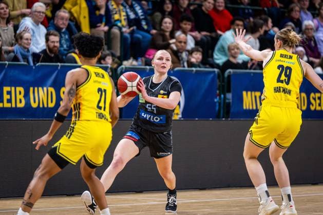 Basketball Berlin 31 01 2026 Season 2025 2026 DBBL 1 Bundesliga Alba Berlin Saarlouis Royals Jessika Schiffer Saarlouis, No 55