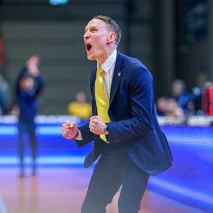 Mikko, Riipinen Coach, MHP Riesen Ludwigsburg GER, Science City Jena vs MHP Riesen Ludwigsburg, easyCredit Basketball Bundesliga, Basketball, Matchday 18, Season 2025 2026, 31 01 2026 GER, Science City Jena vs MHP Riesen Ludwigsburg, easyCredit Basketball Bundesliga, Matchday 18, Season 2025 2026, 31 01 2026 Jena Copyright: xEibner-Pressefoto MartinxHerbstx EP_MHT
