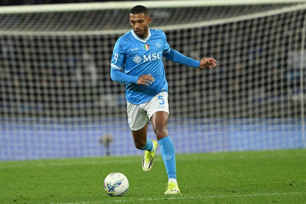 CALCIO - Serie A - SSC Napoli vs ACF Fiorentina Juan Jesus of SSC Napoli in action during Serie A Enelive match between SSC Napoli vs ACF Fiorentina:Danilo Gemito Live Photo Naples Italy  Copyright: xIPAxSport ABACAx