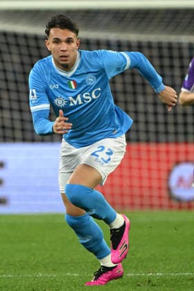 CALCIO - Serie A - SSC Napoli vs ACF Fiorentina Giovane of SSC Napoli in action during Serie A Enelive match between SSC Napoli vs ACF Fiorentina:Danilo Gemito Live Photo Naples Italy  Copyright: xIPAxSport ABACAx
