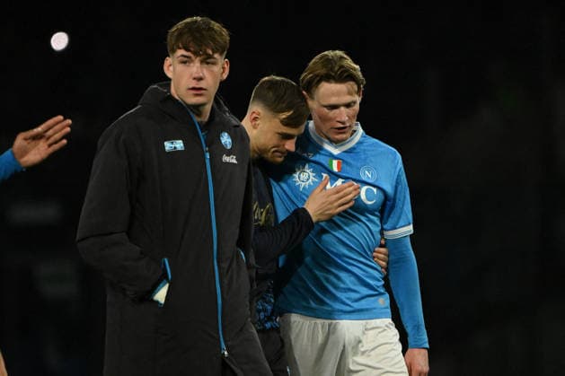 CALCIO - Serie A - SSC Napoli vs ACF Fiorentina Scott McTominay of SSC Napoli during Serie A Enelive match between SSC Napoli vs ACF Fiorentina:Danilo Gemito Live Photo Naples Italy  Copyright: xIPAxSport ABACAx