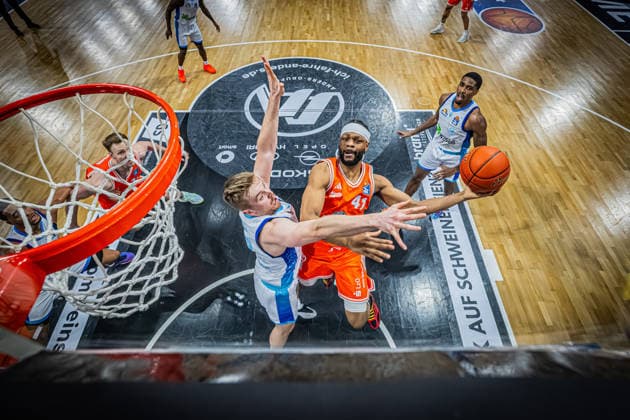 1 Basketball Bundesliga, easyCredit BBL, Season 2025 2026, Men, Main Round, 18 Matchday, 31 01 2026, RASTA Vechta Frankfurt Skyliners Vechta RASTA Dome Lower Saxony Germany