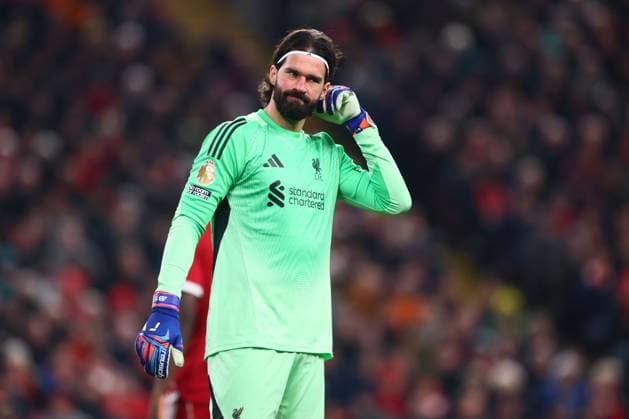 Alisson Becker of Liverpool looks dejected Liverpool v Newcastle United, Premier League, Football, Anfield, Liverpool, UK - 31 Jan 2026Liverpool Anfield United Kingdom EDITORIAL USE ONLY No use with unauthorised audio, video, data, fixture lists, club league logos or live services. Online in-match use limited to 120 images, no video emulation. No use in betting, games or single club league player publications. Copyright: xPaulxCurrie Shutterstockx 16496754w
