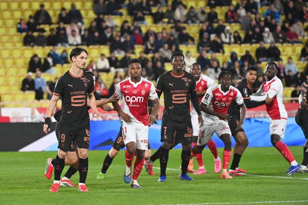 AS Monaco FC v Stade Rennais FC - Ligue 1 McDonald s 2025 2026 09 Esteban LEPAUL (srfc) - 31 Ansu FATI (asm) during the Ligue 1 McDonald s match between Monaco and Rennes at Stade Louis II on January 31, 2026 in Monaco, Monaco. Monaco Monaco  Copyright: xFEPx 776348265