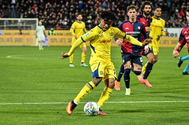 Football, Italy, Cagliari Calcio - Hellas Verona