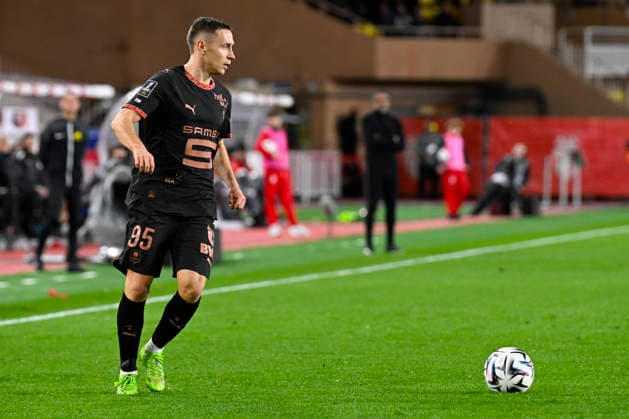 FOOTBALL : AS Monaco VS Stade Rennais FC - Ligue 1 McDonald s - 31 01 2026 Przemyslaw Frankowski (SRFC) - Ligue 1 McDonald s match between AS Monaco and Stade Rennais FC on January 31, 2026 at the Louis II Stadium in Monaco. MonacoMonaco  Copyright: xWilliamxCannarellax
