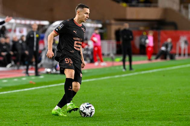FOOTBALL : AS Monaco VS Stade Rennais FC - Ligue 1 McDonald s - 31 01 2026 Przemyslaw Frankowski (SRFC) - Ligue 1 McDonald s match between AS Monaco and Stade Rennais FC on January 31, 2026 at the Louis II Stadium in Monaco. MonacoMonaco  Copyright: xWilliamxCannarellax