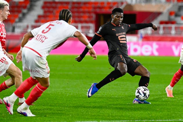 FOOTBALL : AS Monaco VS Stade Rennais FC - Ligue 1 McDonald s - 31 01 2026 Breel Embolo (SRFC) - Ligue 1 McDonald s match between AS Monaco and Stade Rennais FC on January 31, 2026 at the Louis II Stadium in Monaco. MonacoMonaco  Copyright: xWilliamxCannarellax