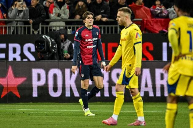 Marco Palestra of Cagliari Calcio during Cagliari Calcio vs Hellas Verona FC, Italian soccer Serie A match in Cagliari, Italy, January 31 2026  Copyright: xLuigixCanu IPAxSportx xipa-agency.netx xx IPA_70811504 IPA_Agency_IPA70811504