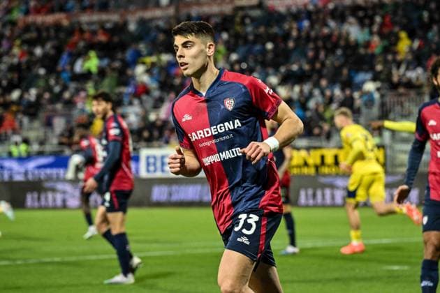 CALCIO - Serie A - Cagliari Calcio vs Hellas Verona FC Adam Obert of Cagliari Calcio during Cagliari Calcio vs Hellas Verona FC, Italian soccer Serie A match in Cagliari, Italy, January 31 2026 Cagliari Italy  Copyright: xIPAxSport ABACAx