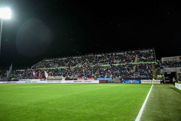 CALCIO - Serie A - Cagliari Calcio vs Hellas Verona FC Unipol Smus Tribune during Cagliari Calcio vs Hellas Verona FC, Italian soccer Serie A match in Cagliari, Italy, January 31 2026 Cagliari Italy  Copyright: xIPAxSport ABACAx