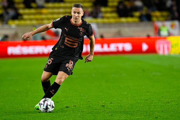 FOOTBALL : AS Monaco VS Stade Rennais FC - Ligue 1 McDonald s - 31 01 2026 Przemyslaw Frankowski (SRFC) - Ligue 1 McDonald s match between AS Monaco and Stade Rennais FC on January 31, 2026 at the Louis II Stadium in Monaco. MonacoMonaco  Copyright: xWilliamxCannarellax
