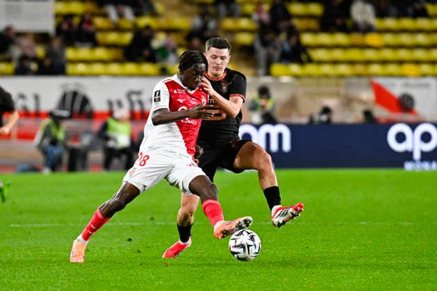FOOTBALL : AS Monaco VS Stade Rennais FC - Ligue 1 McDonald s - 31 01 2026 Mamadou Coulibaly (ASM) - Ligue 1 McDonald s match between AS Monaco and Stade Rennais FC on January 31, 2026 at the Louis II Stadium in Monaco. MonacoMonaco  Copyright: xWilliamxCannarellax