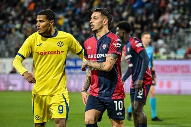 CALCIO - Serie A - Cagliari Calcio vs Hellas Verona FC Gianluca Gaetano of Cagliari Calcio during Cagliari Calcio vs Hellas Verona FC, Italian soccer Serie A match in Cagliari, Italy, January 31 2026 Cagliari Italy  Copyright: xIPAxSport ABACAx