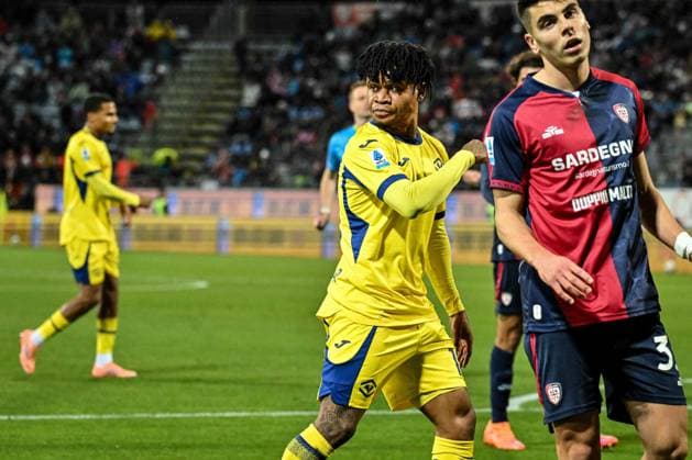 CALCIO - Serie A - Cagliari Calcio vs Hellas Verona FC Gift Orban of Hellas Verona during Cagliari Calcio vs Hellas Verona FC, Italian soccer Serie A match in Cagliari, Italy, January 31 2026 Cagliari Italy  Copyright: xIPAxSport ABACAx