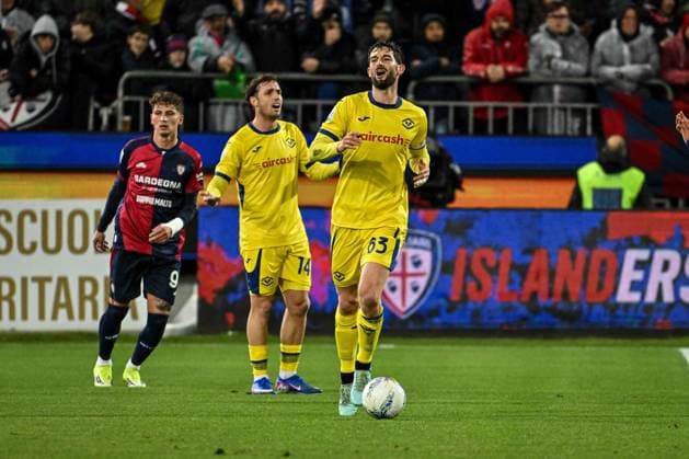 CALCIO - Serie A - Cagliari Calcio vs Hellas Verona FC Roberto Gagliardini of Hellas Verona during Cagliari Calcio vs Hellas Verona FC, Italian soccer Serie A match in Cagliari, Italy, January 31 2026 Cagliari Italy  Copyright: xIPAxSport ABACAx