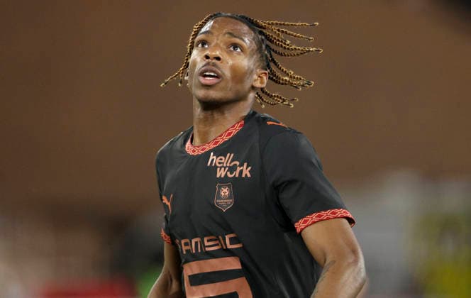 AS Monaco FC v Stade Rennais FC - Ligue 1 McDonald s 2025 2026 Jeremy Jacquet of Stade Rennais in action during the Ligue 1 McDonald s match between AS Monaco FC and Stade Rennais FC at Stade Louis II on January 31, 2026 in Monaco, Monaco. WARNING! This Photograph May Only Be Used For Newspaper And Or Magazine Editorial Purposes. May Not Be Used For Publications Involving 1 player, 1 Club Or 1 Competition Without Written Authorisation From Football DataCo Ltd. For Any Queries, Please Contact Football DataCo Ltd on +44 (0) 207 864 9121 Monaco Stade Louis II Monaco Monaco Copyright: xAllstarxPicturexLibraryxLtdx