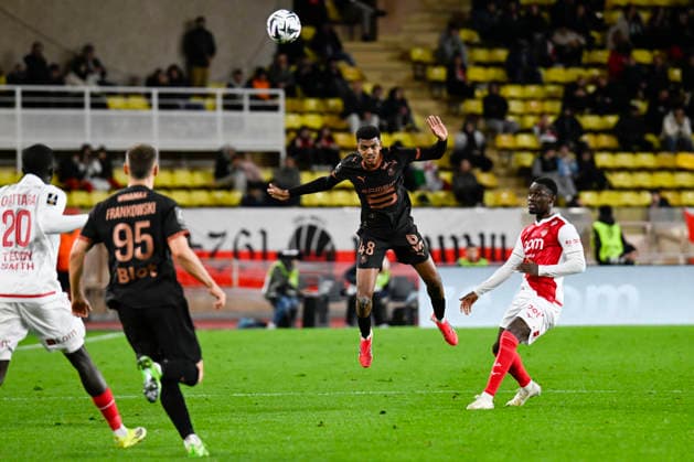 FOOTBALL : AS Monaco VS Stade Rennais FC - Ligue 1 McDonald s - 31 01 2026 Abdelhamid Ait Boudlal (SRFC) - Ligue 1 McDonald s match between AS Monaco and Stade Rennais FC on January 31, 2026 at the Louis II Stadium in Monaco. MonacoMonaco  Copyright: xWilliamxCannarellax